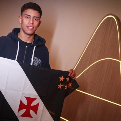 REFORÇO DO VASCO CHEGA EMPOLGADO COM CHANCE NO BRASIL