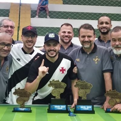 VASCO CONQUISTA TÍTULOS NO FUTEBOL DE MESA